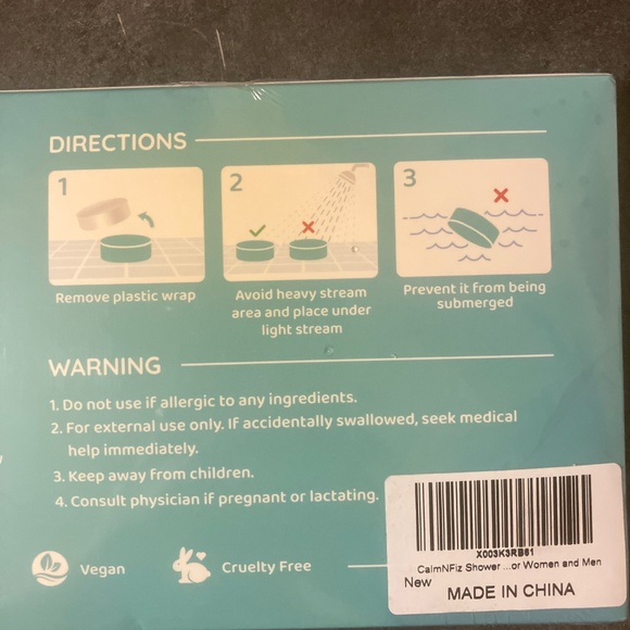 CalmNFiz 8Shower Tablets - Picture 4 of 5